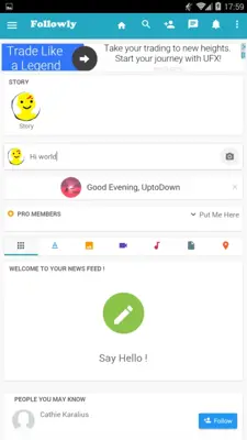 Followly android App screenshot 0